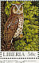 Akun Eagle-Owl Bubo leucostictus  1997 Owls Sheet