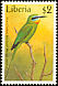Blue-cheeked Bee-eater Merops persicus  1997 Birds 