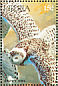 Snowy Owl Bubo scandiacus  1998 The animals of Noahs Ark 25v sheet