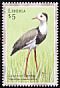 Long-toed Lapwing Vanellus crassirostris  2001 Birds of Africa 