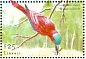 Northern Carmine Bee-eater Merops nubicus  2001 Birds of Africa Sheet