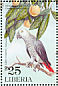 Grey Parrot Psittacus erithacus  2001 African wonderland 6v sheet
