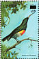 Olive-bellied Sunbird Cinnyris chloropygius  2003 Surcharge on 1998.05 Sheet