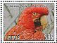 Red-and-green Macaw Ara chloropterus  2013 Birds of the world Sheet