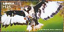 Jackal Buzzard Buteo rufofuscus  2015 African birds of prey Sheet