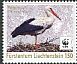White Stork Ciconia ciconia  2017 WWF 4v set