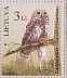 Eurasian Pygmy Owl Glaucidium passerinum  2014 The Red Book of Lithuania Booklet