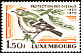 Goldcrest Regulus regulus  1970 Luxembourg society for bird protection 