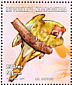 Great Green Macaw Ara ambiguus  2001 Macaws Sheet