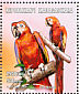 Scarlet Macaw Ara macao  2001 Macaws Sheet