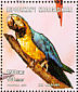 Blue-and-yellow Macaw Ara ararauna  2001 Macaws Sheet
