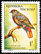 Madagascar Blue Pigeon Alectroenas madagascariensis  1963 Malagasy birds and orchids 10v set