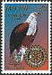 African Fish Eagle Haliaeetus vocifer  1997 Rotary 4v set