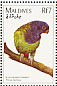 Blue-headed Parrot Pionus menstruus  1997 Birds of the world Sheet