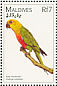 Jandaya Parakeet Aratinga jandaya  1997 Birds of the world Sheet