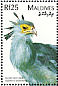 Secretarybird Sagittarius serpentarius