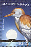 Eastern Cattle Egret Bubulcus coromandus  2000 Birds of the tropics  MS MS