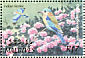 Indian Roller Coracias benghalensis  2002 Birds of the Maldives Sheet