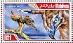 Javan Hawk-Eagle Nisaetus bartelsi  2014 Red List 4v sheet