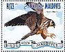 Eurasian Hobby Falco subbuteo  2014 Birds of prey Sheet