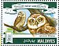 Spotted Owlet Athene brama  2015 Owls Sheet