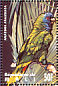 Red-necked Amazon Amazona arausiaca  1995 Birds of the world Sheet