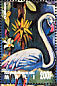 Greater Flamingo Phoenicopterus roseus  1995 Birds and butterflies of the world 12v sheet