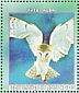 Western Barn Owl Tyto alba  1999 Raptors Sheet