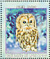 Tawny Owl Strix aluco  1999 Raptors Sheet