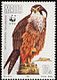 Eleonora's Falcon Falco eleonorae  1991 WWF Strip