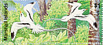 White-tailed Tropicbird Phaethon lepturus  1991 Birds Booklet