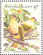 Crimson-crowned Fruit Dove Ptilinopus porphyraceus  2002 Tropical island birds Sheet