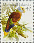 St. Vincent Amazon Amazona guildingii  2008 Colourful birds of the world Sheet