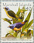 Antillean Euphonia Chlorophonia musica  2008 Colourful birds of the world Sheet
