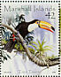 Toco Toucan Ramphastos toco  2008 Colourful birds of the world Sheet