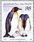 King Penguin Aptenodytes patagonicus  2011 Antarctic treaty Sheet, diverse text colours