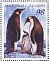 Emperor Penguin Aptenodytes forsteri  2011 Antarctic treaty Sheet, diverse text colours