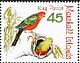 Australian King Parrot Alisterus scapularis  2012 Birds of the Pacific Sheet