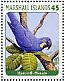 Hyacinth Macaw Anodorhynchus hyacinthinus  2013 Birds of the world I Sheet