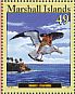 Wandering Albatross Diomedea exulans  2015 Best of Marshall stamps 2x8v sheet