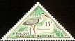 Grey Heron Ardea cinerea  1963 Postage due, birds 