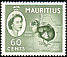 Dodo Raphus cucullatus †  1954 Definitives, Elisabeth II Script wmk