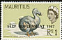 Dodo Raphus cucullatus †  1967 Overprint SELF GOVERNMENT 1967 on 1965.01 