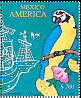 Blue-and-yellow Macaw Ara ararauna  1991 America 2v set
