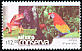 Scarlet Macaw Ara macao  2002 Conservation 20v set, p 14x14Â¼