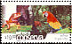 Scarlet Macaw Ara macao  2004 Conservation 14v set
