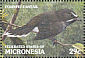 Pohnpei Fantail Rhipidura kubaryi  1991 Pohnpei rain forest 18v sheet