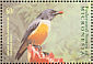 Orange-bellied Flowerpecker Dicaeum trigonostigma  2001 Birds Sheet