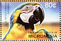 Blue-and-yellow Macaw Ara ararauna  2003 Birds Sheet