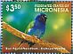 Tricolored Parrotfinch Erythrura tricolor  2015 Birds of Micronesia  MS